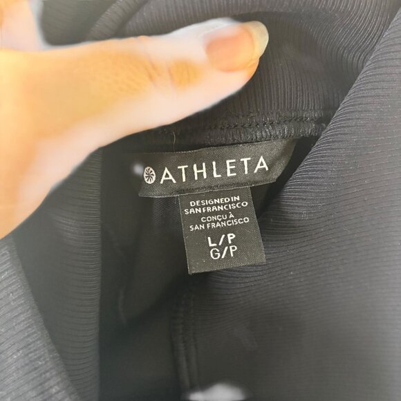 Athleta Black Venice High Rise Wide Leg Pants Large - Picture 7 of 14